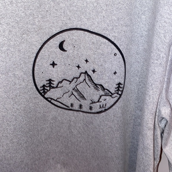 Light gray oversized T shirt - Picture 5 of 5